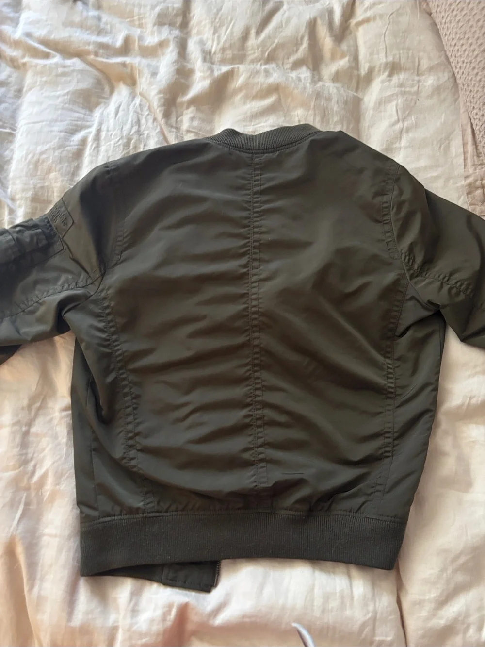 Abercrombie & Fitch Olive Green Bomber Jacket